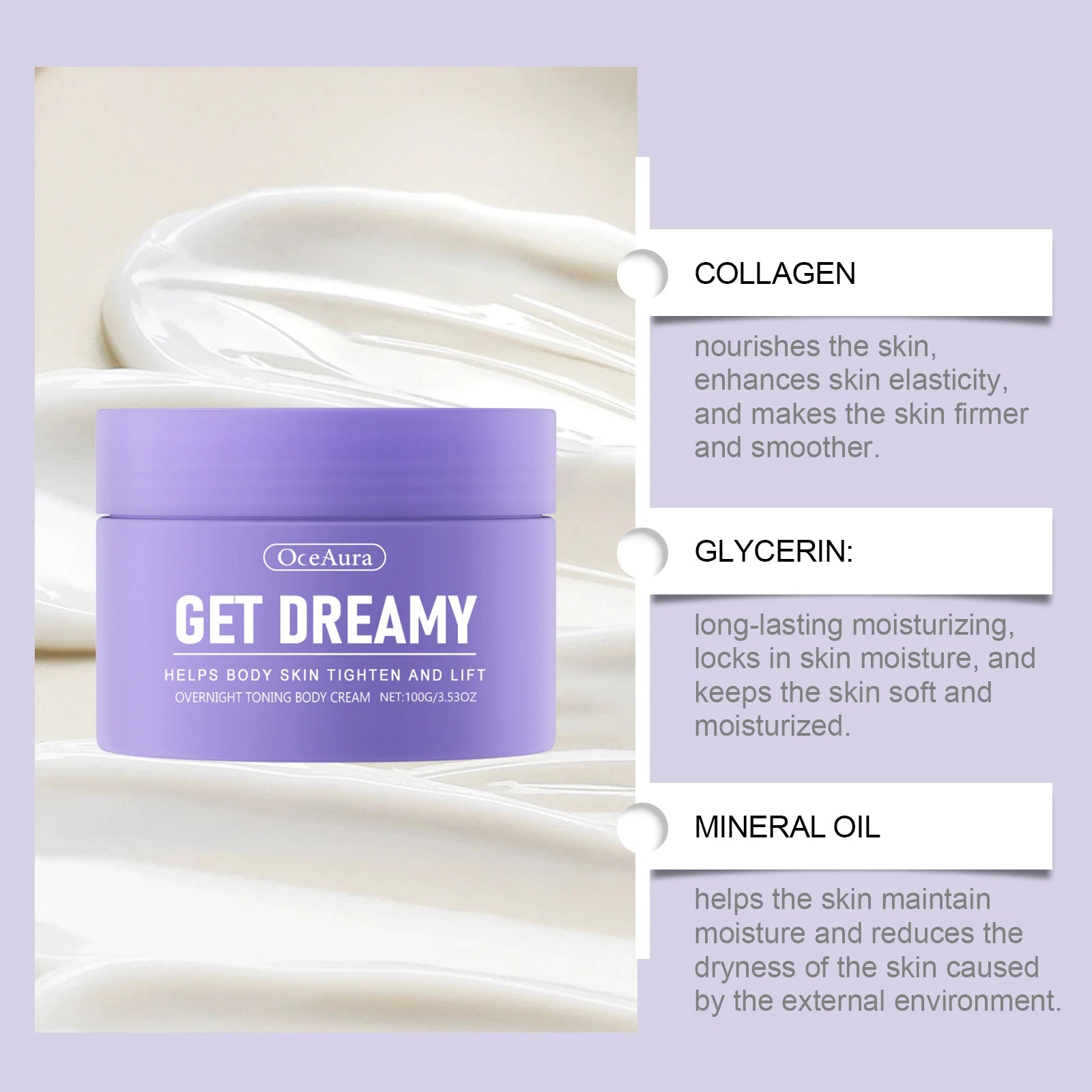 100ml Body Lotion Deep Moisturizing Skin Essence Cream Effectively Prevent Dry Skin Firming Skin Cream Body Care Products