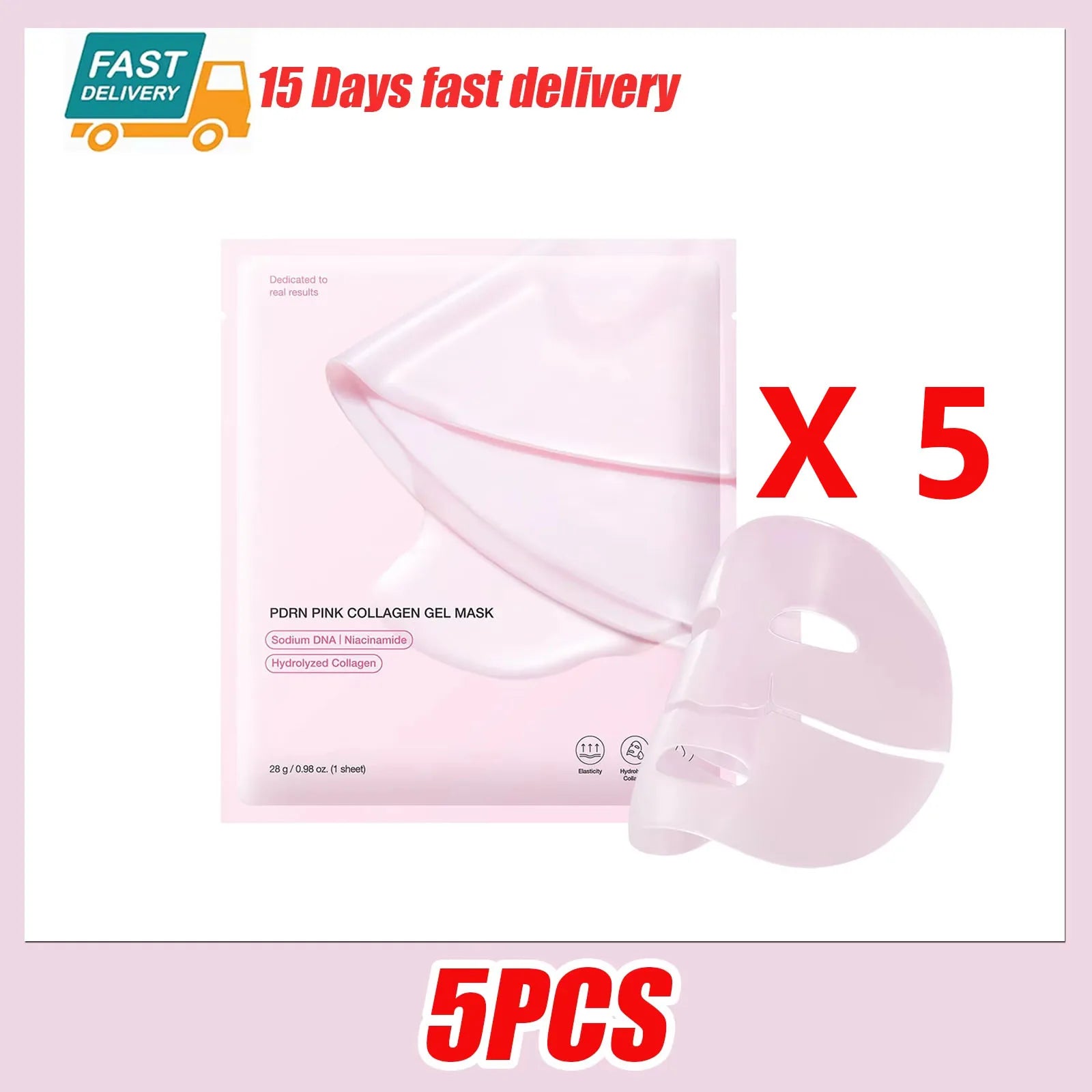Overnight Collagen Mask Salmon DNA PDRN Face Mask For Glass Glow Skin Elasticity Hydrating Firming Smooth korean Skincare